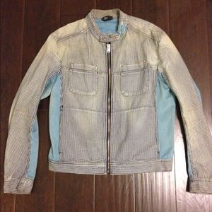 Vintage Diesel Cafe Racer Jean Jacket